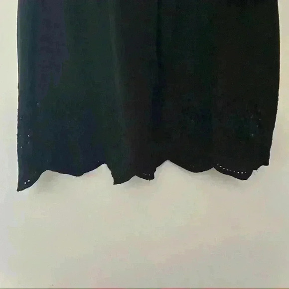 Sophie Max Black Cotton Skirt NWT Size Medium - Picture 6 of 12